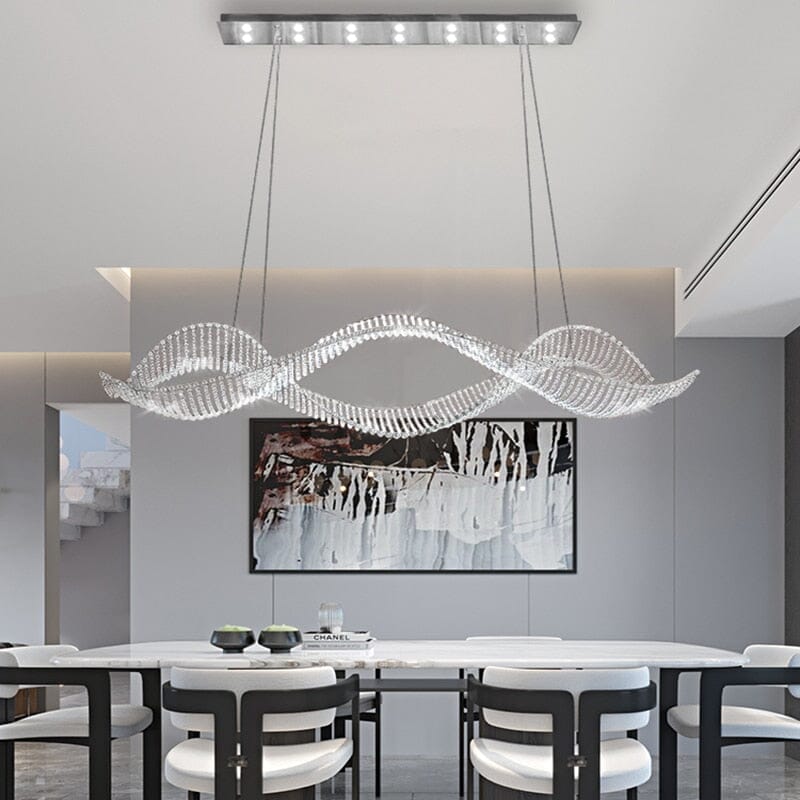 Sarah Chandelier Lighting 150cm L Warm White 3000K 