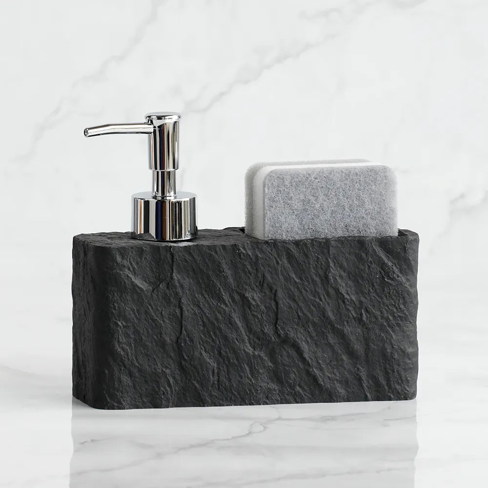 Scrub & Soap Holder Black 