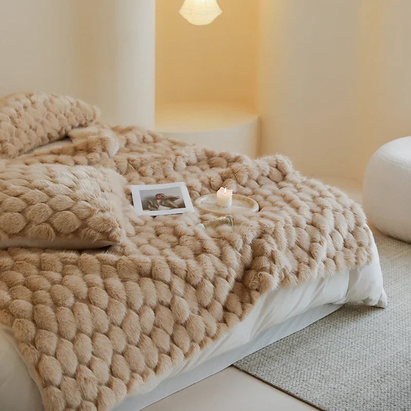Serena Fur Blanket 
