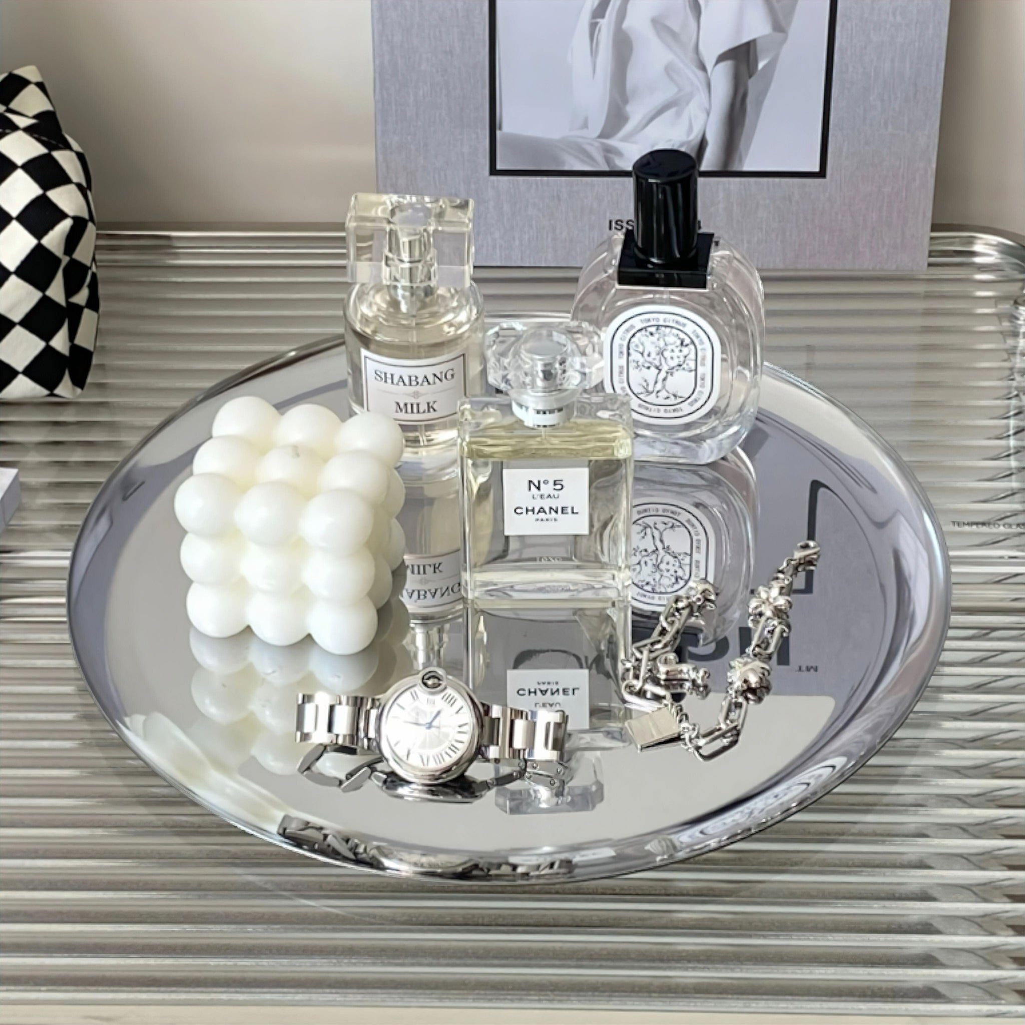 Silver Sense Plate Decorative Trays 