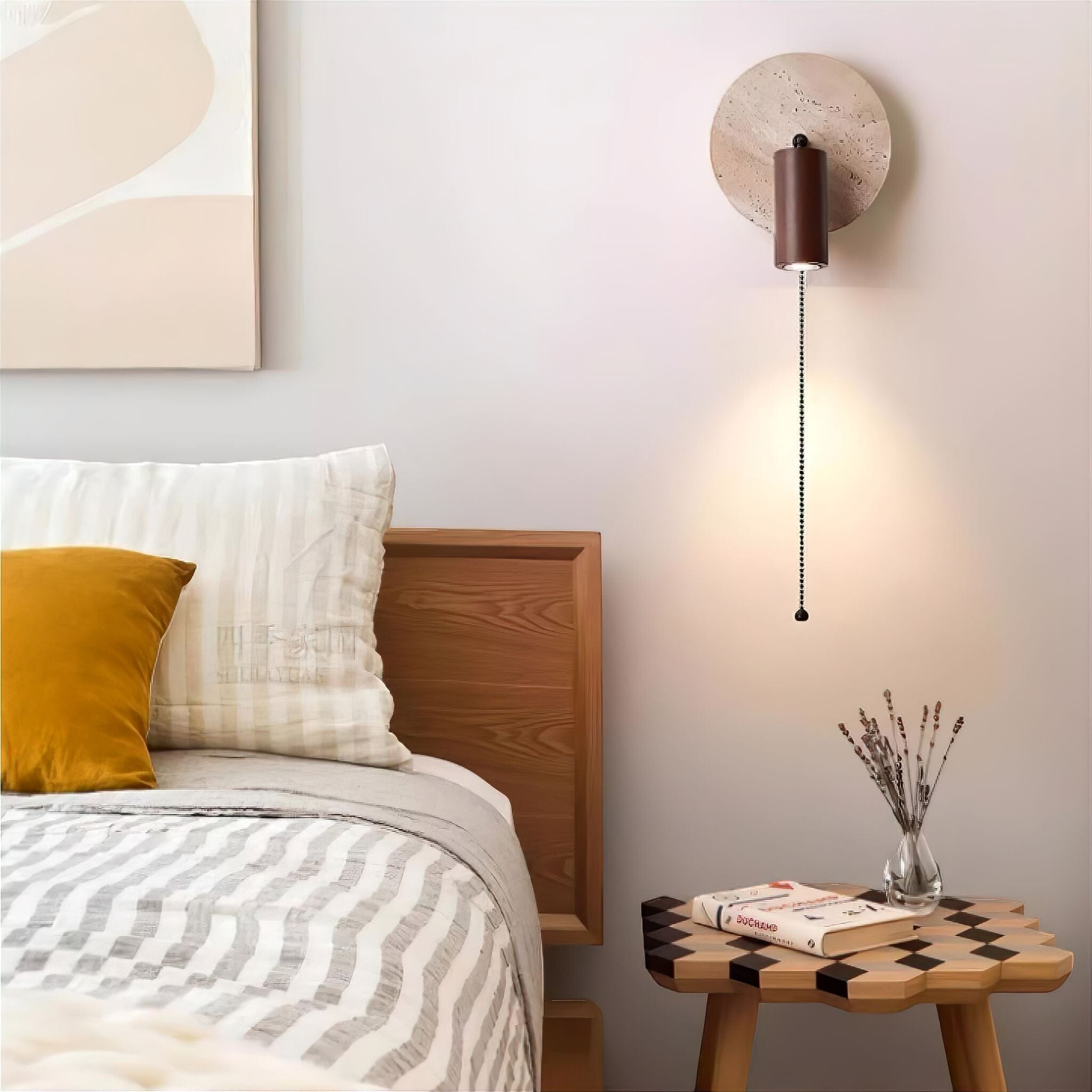 Silvia Travertine Wall Light 