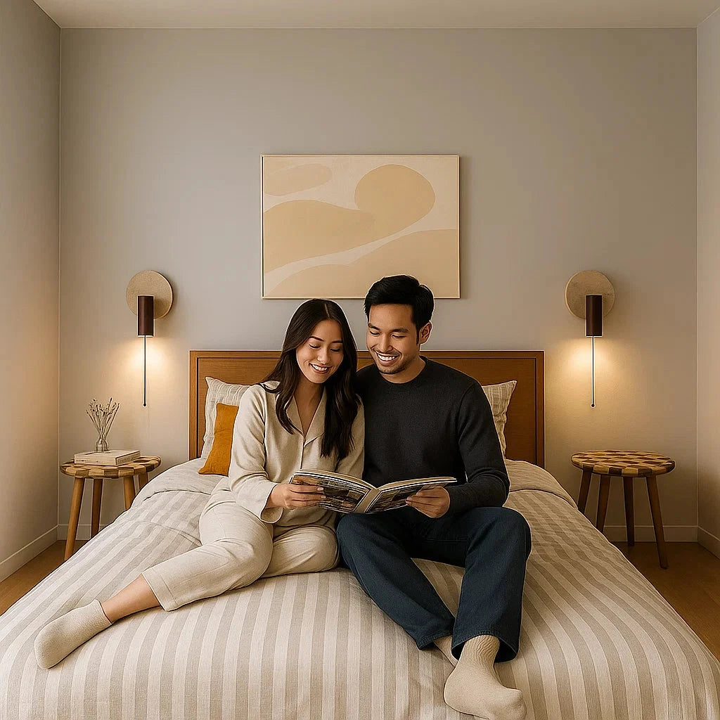 Silvia Travertine Wall Light 