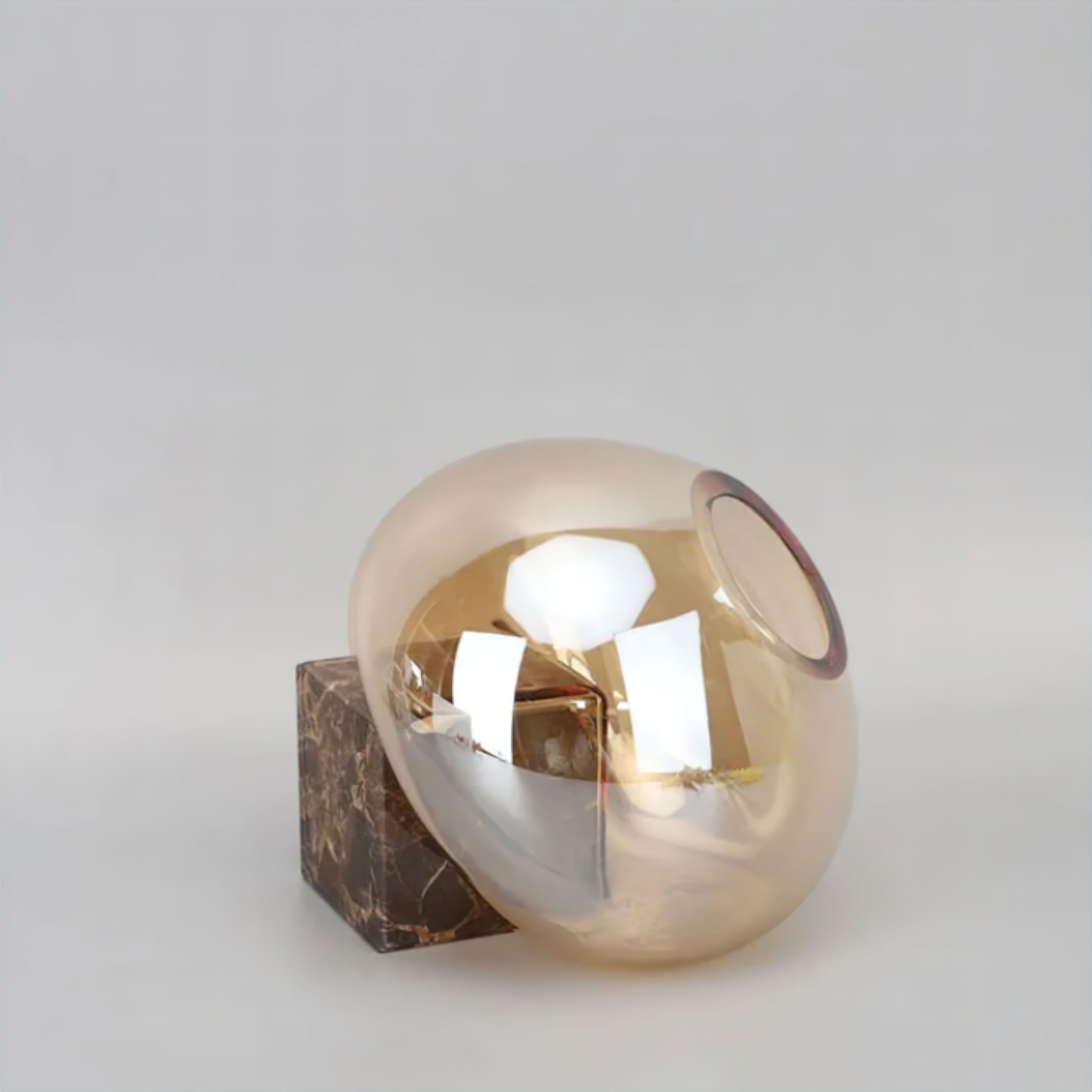 Sofia Marble Glass Vase (JS) 