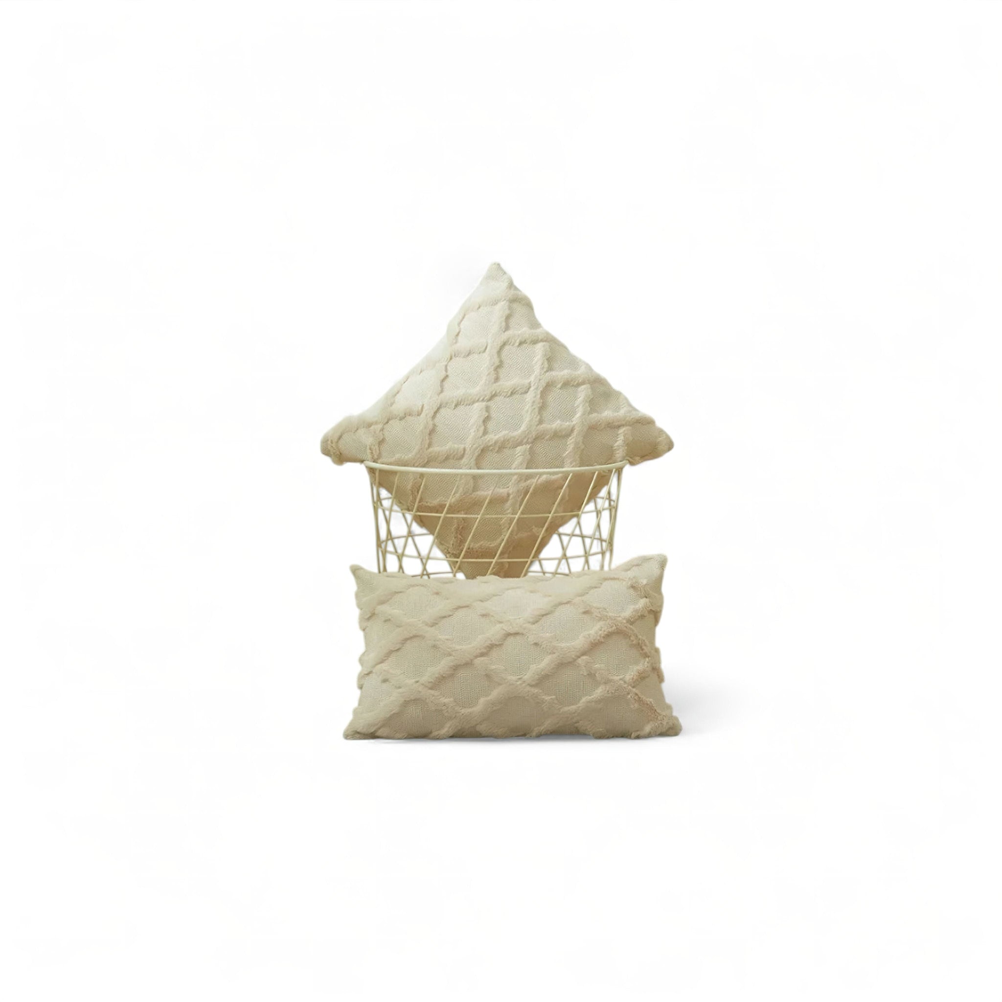 Solène Pillow Cover (JS) Light Coffee 30 x 50cm 