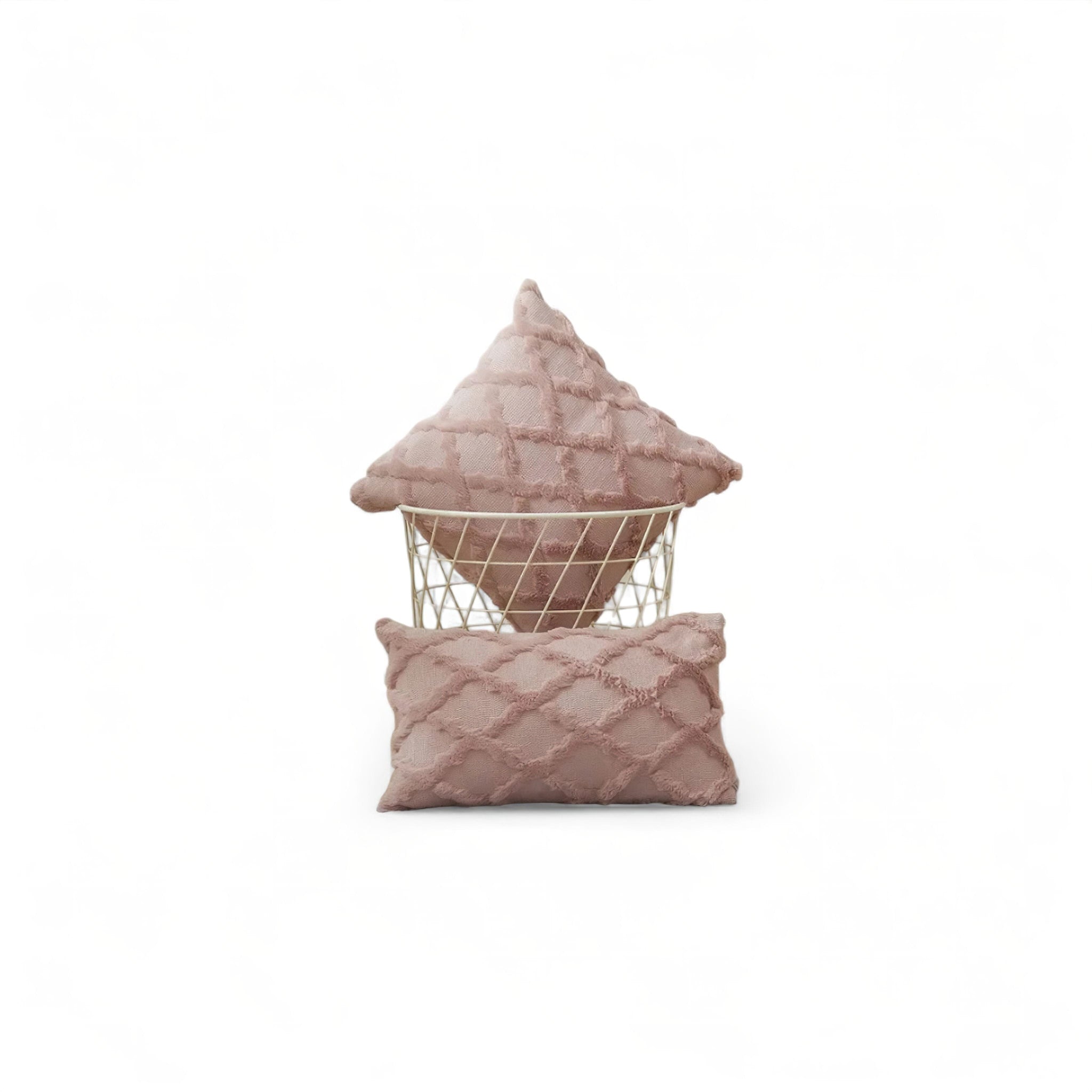 Solène Pillow Cover (JS) Pink 30 x 50cm 