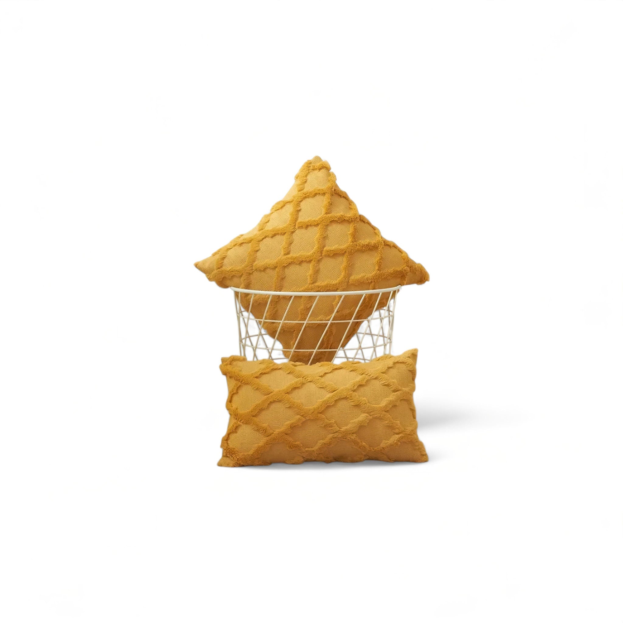 Solène Pillow Cover (JS) Yellow 30 x 50cm 