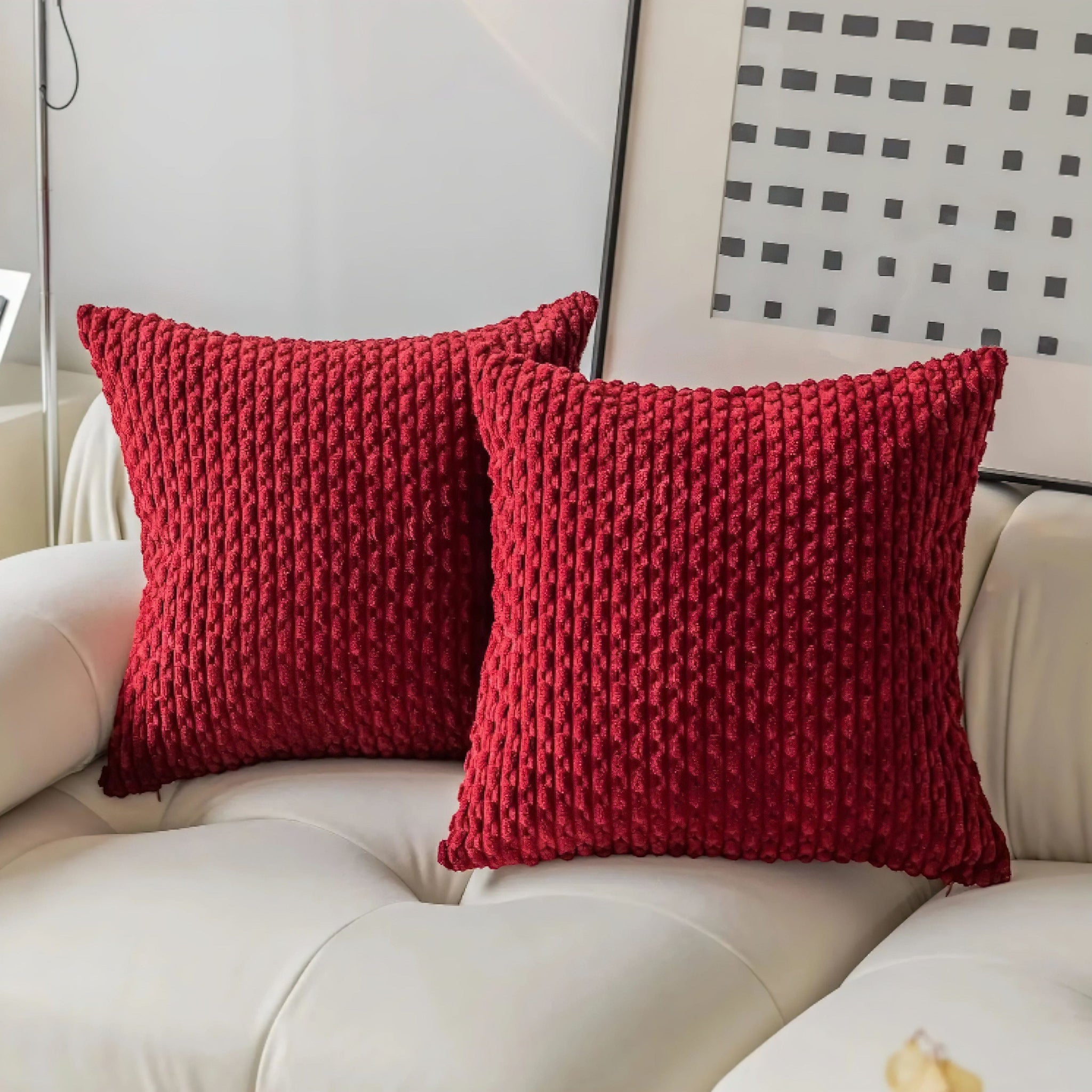 Stefanie Pillow Cover - WORKING Red 30 x 50cm 