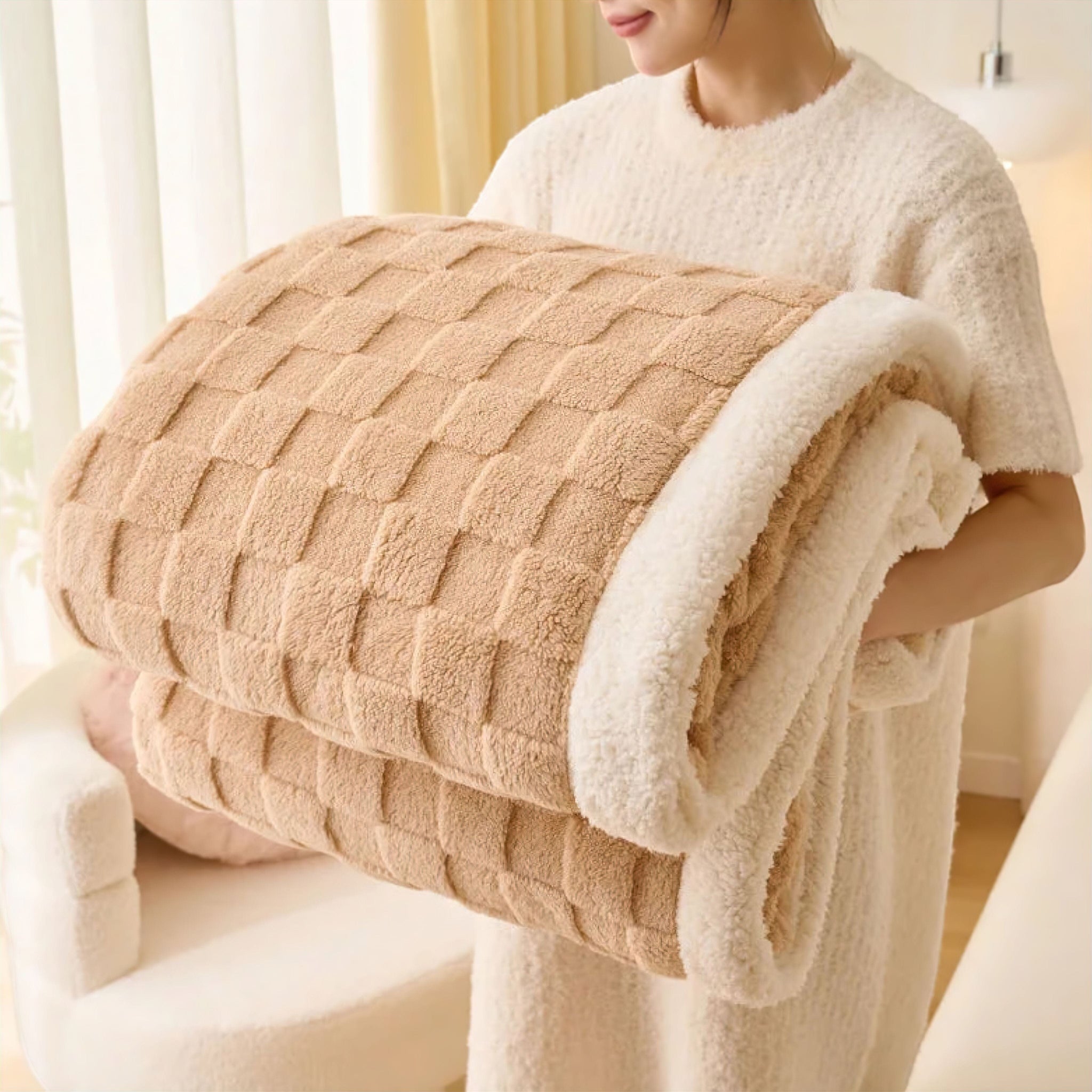 Susanna Blanket Coffee 100 x 150cm 