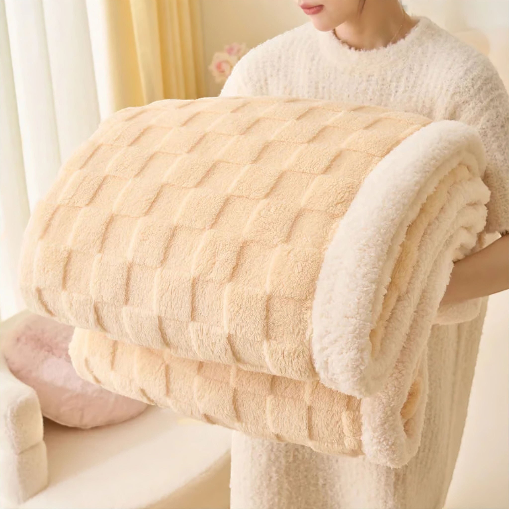 Susanna Blanket Cream 150 x 200cm 