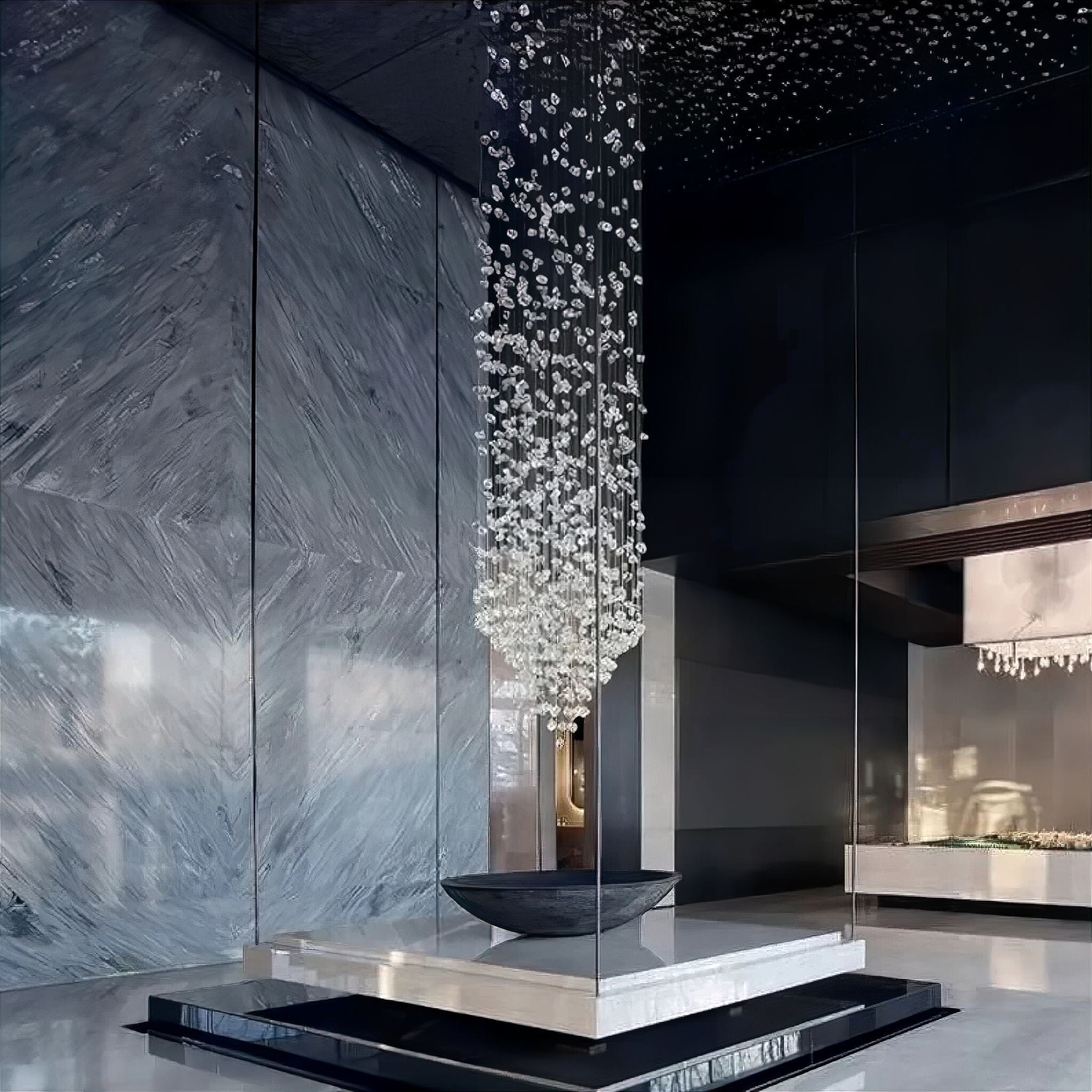 Sylvain Stone Chandelier Lighting 