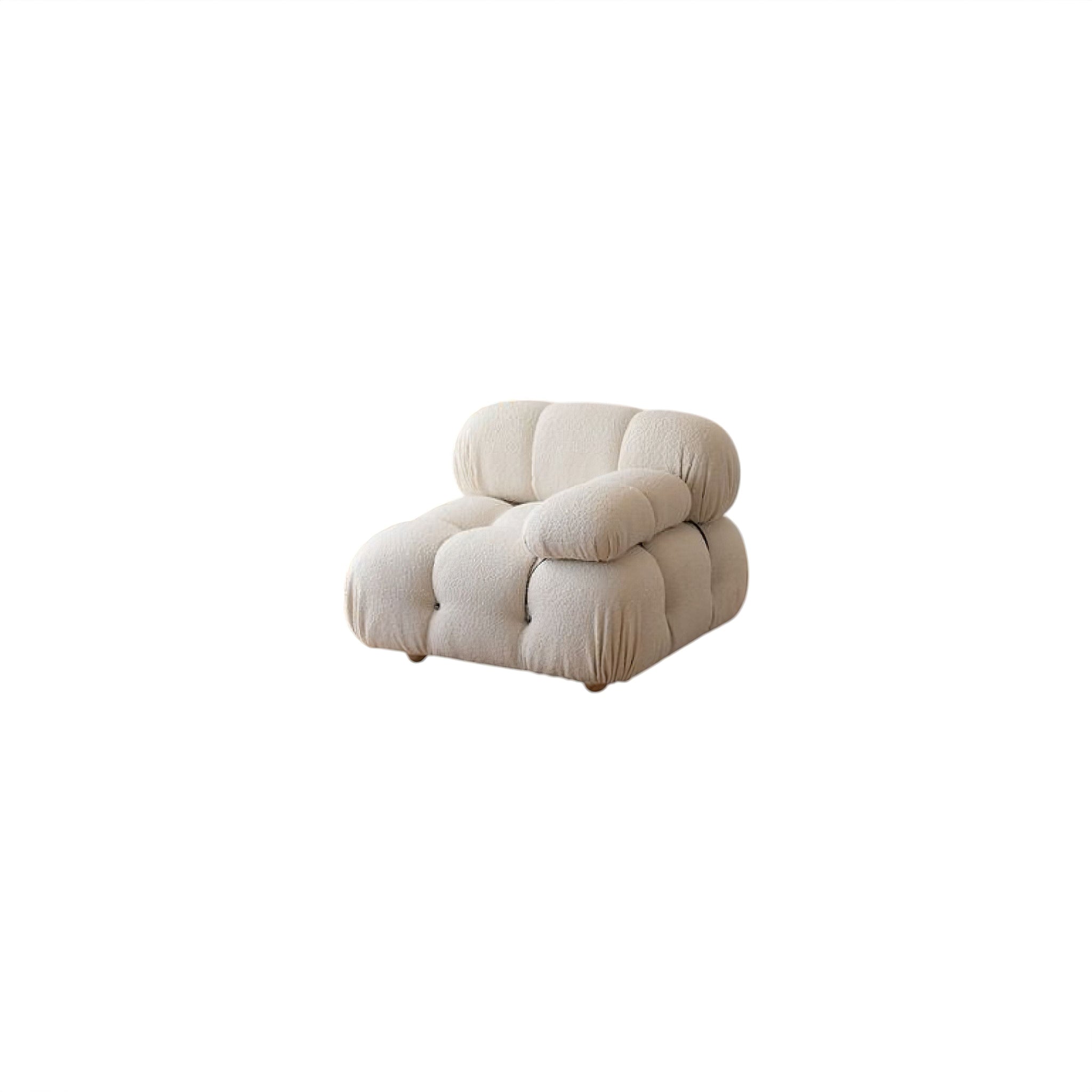 Tancredi Sofa (JS) sizes are updated 90cm x 90cm + Left Armrest 
