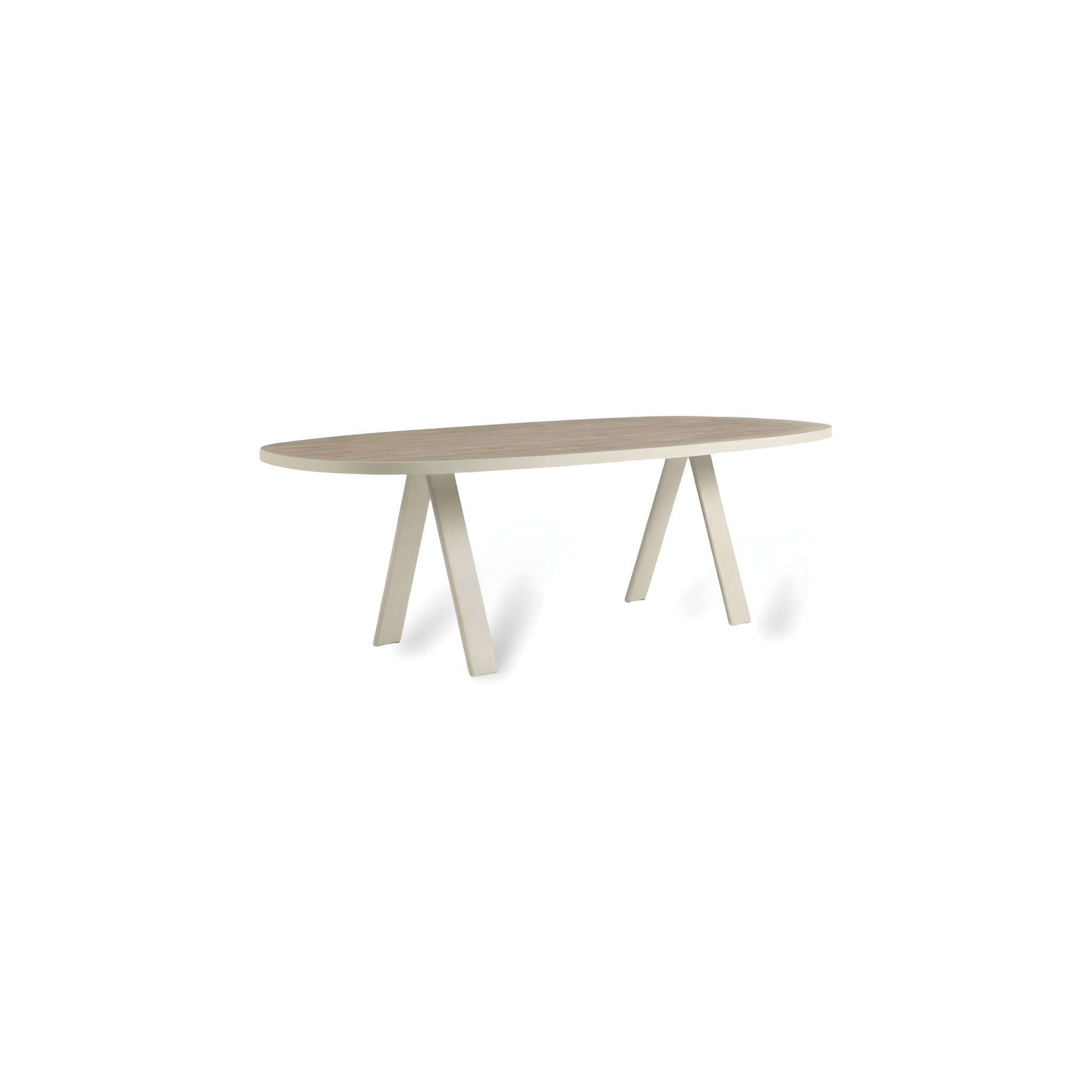 Terrasse Outdoor Collection Outdoor Furniture Wooden Oval Table 