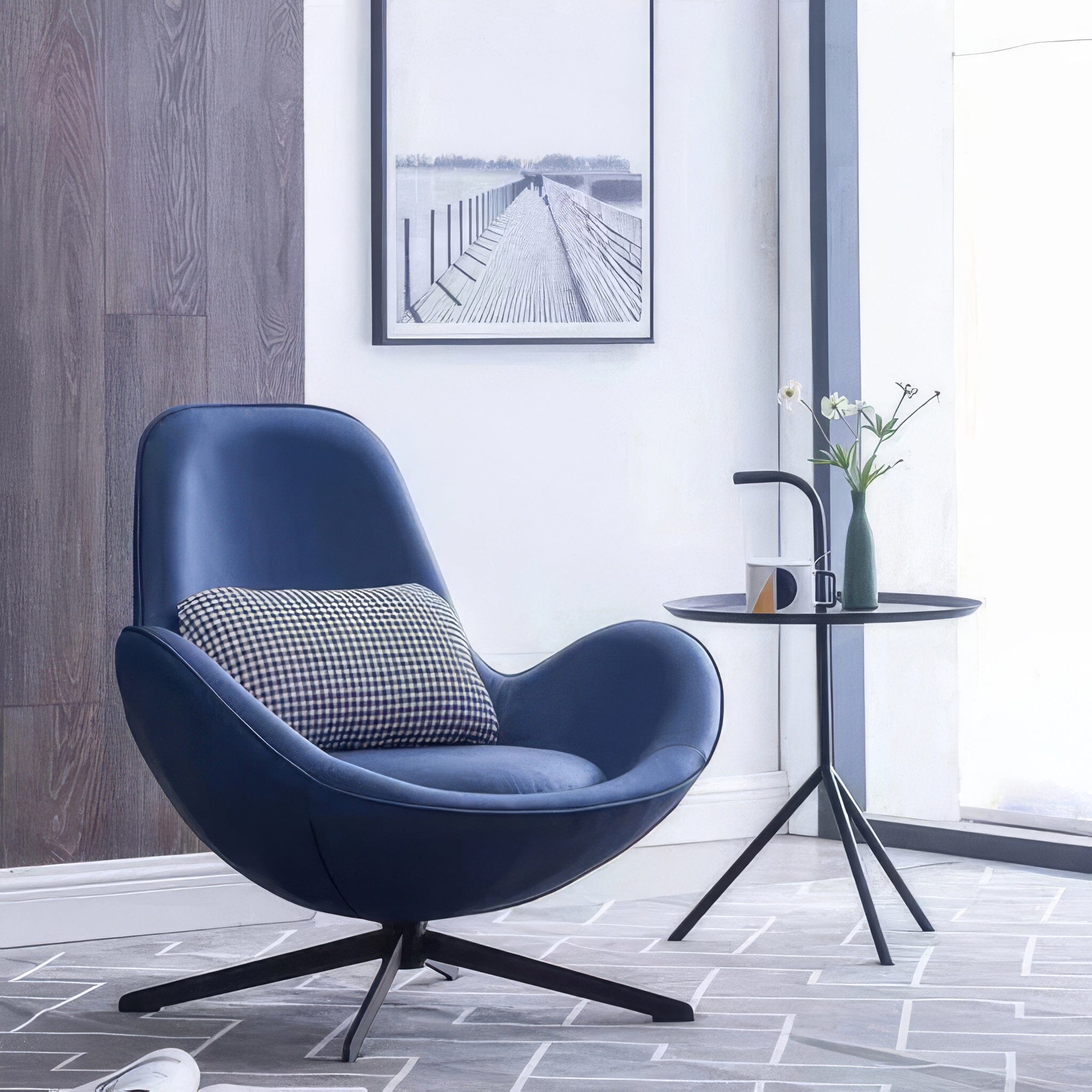 Thérèse Occasional Chair Chair Navy 