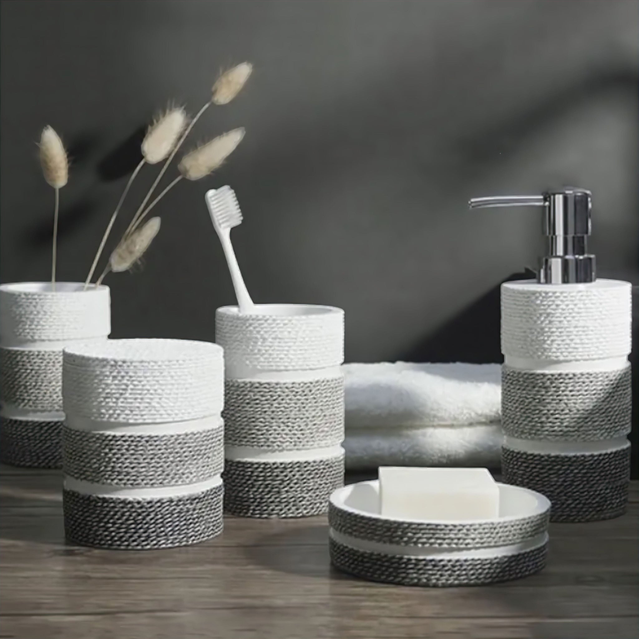 Tranquil Bathroom Accessories Collection 