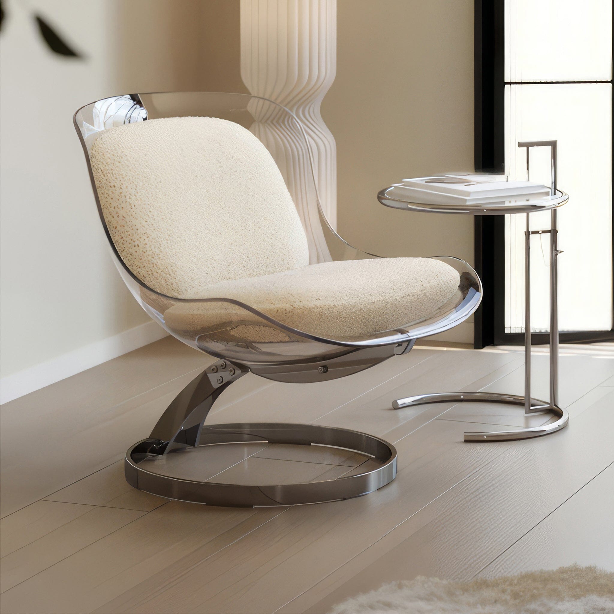 Transparent Occasional Chair Occasional Chair Clear 