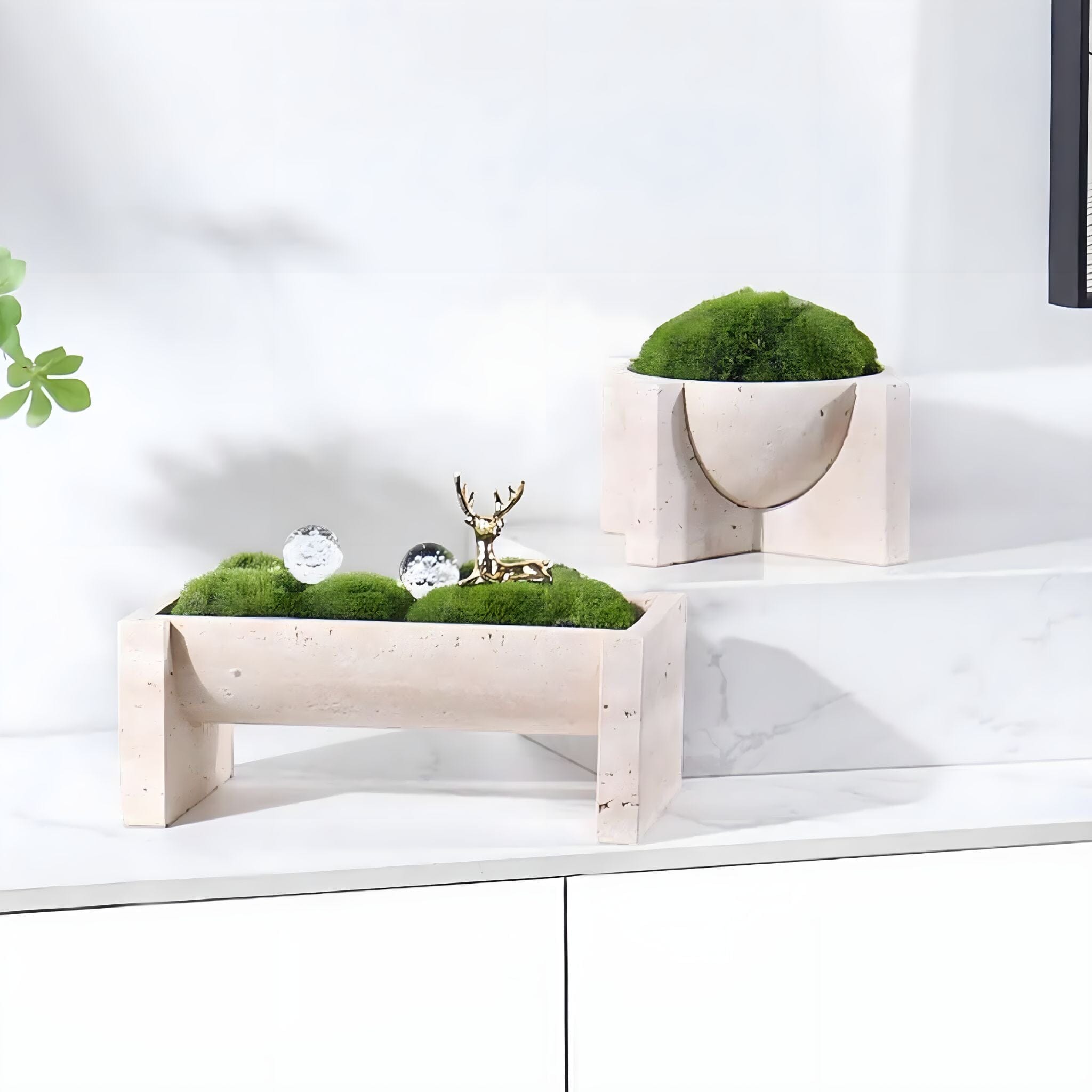 Travertine Pot Collection 