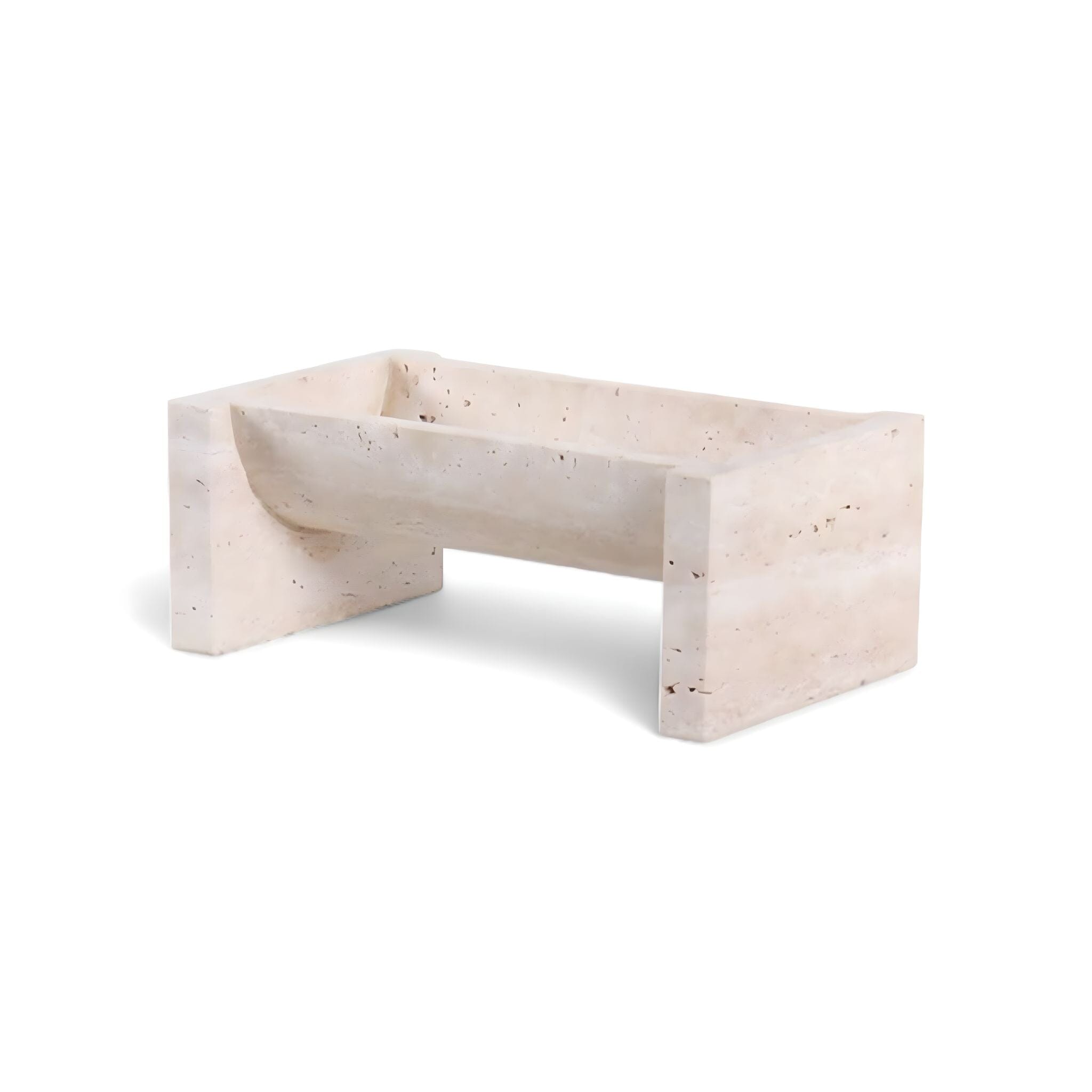 Travertine Pot Collection 26cm 