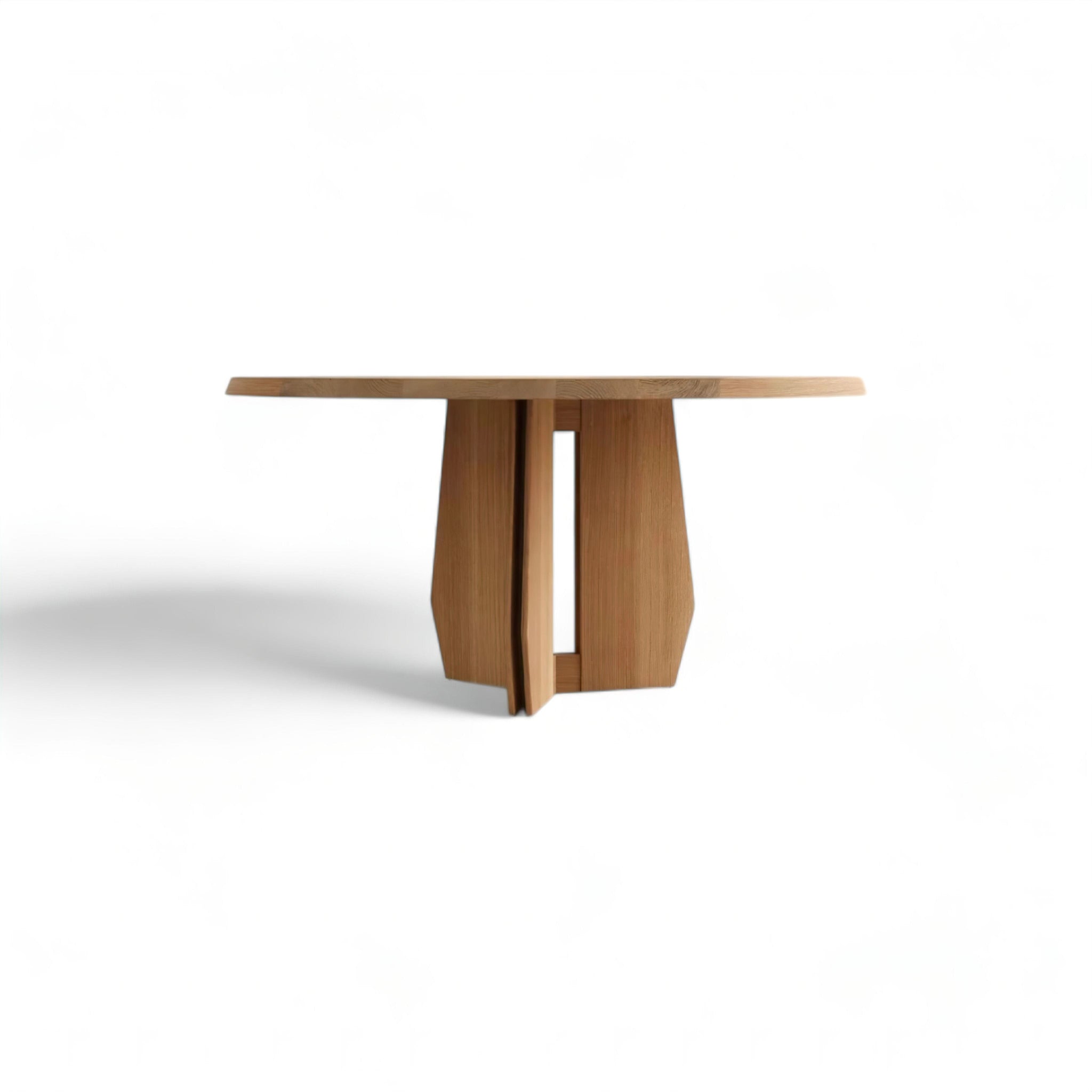 Vittoria Dining Table (JS) Walnut 90cm 