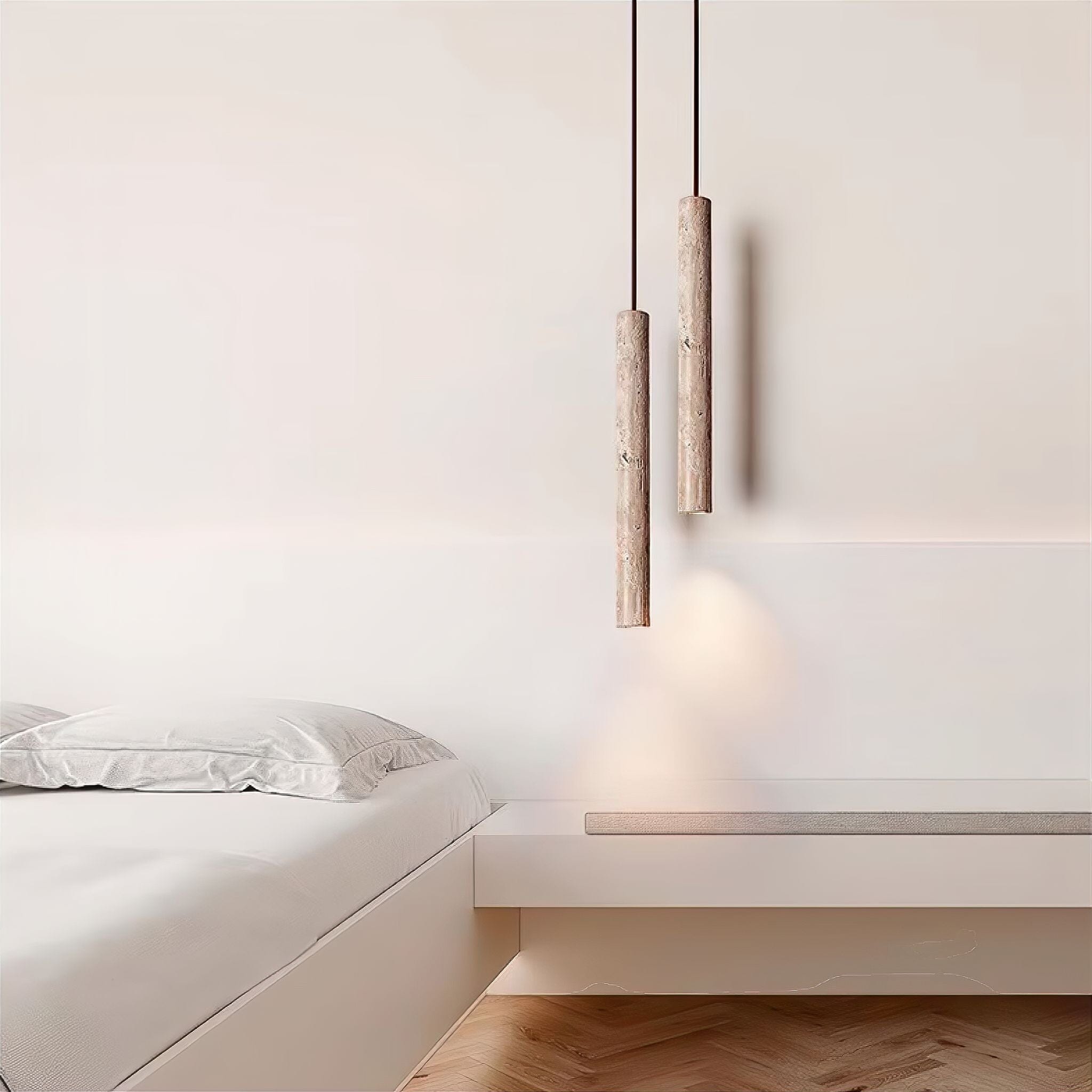 Willa Travertine Pendant Light 