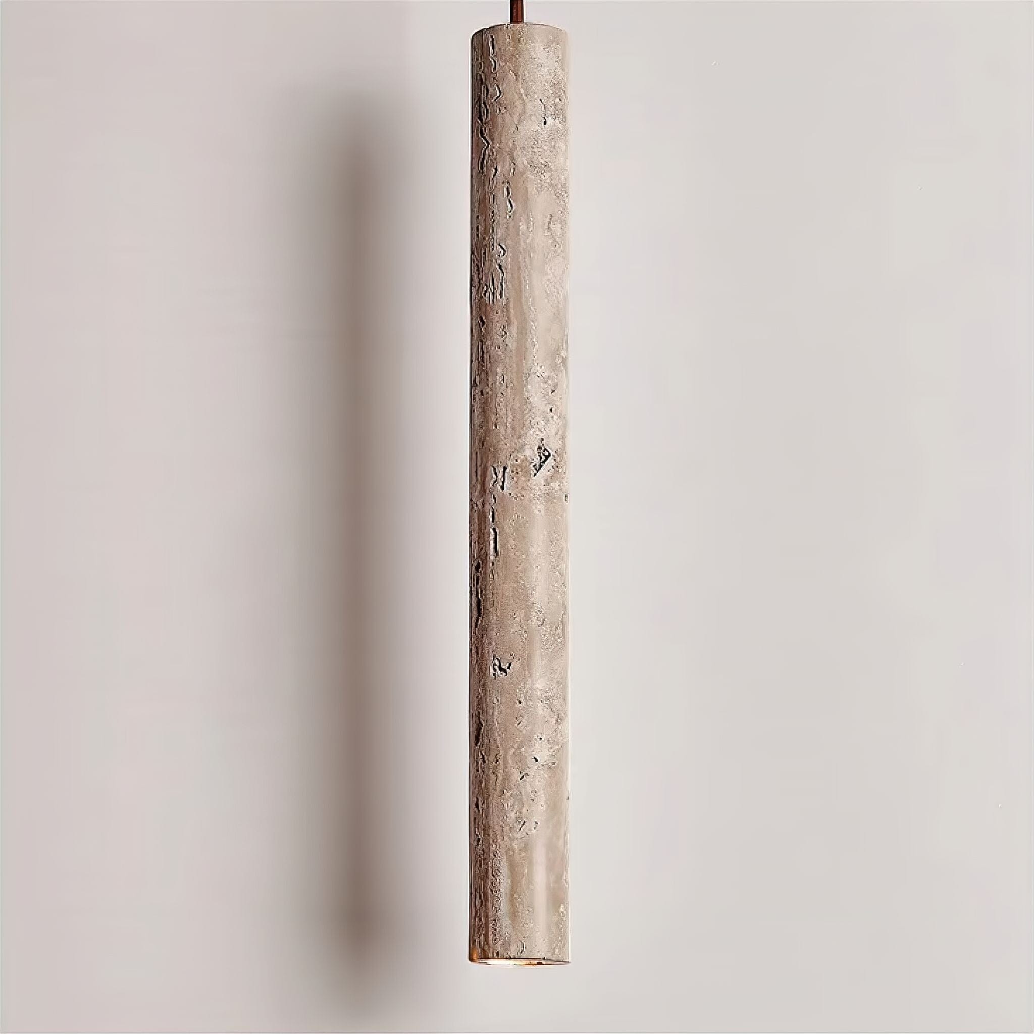 Willa Travertine Pendant Light 30cm Warm White 