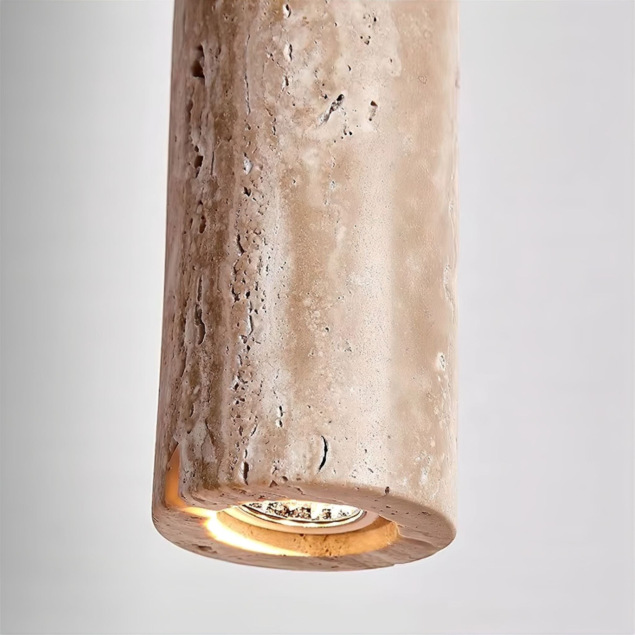 Willa Travertine Pendant Light 