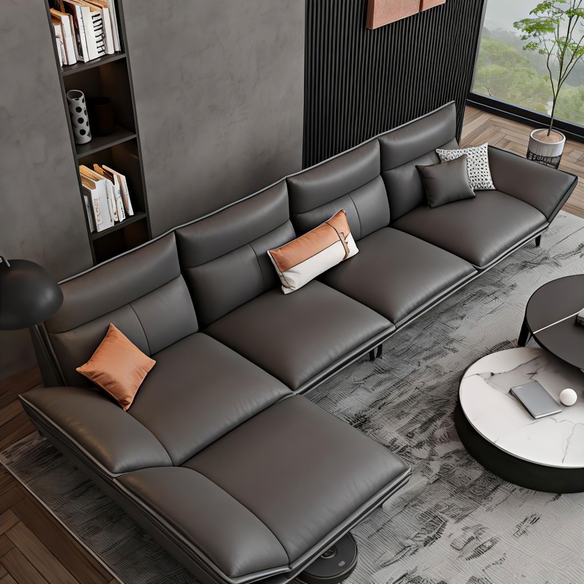Xavier Sofa Sofa 330cm + 165cm Chaise 