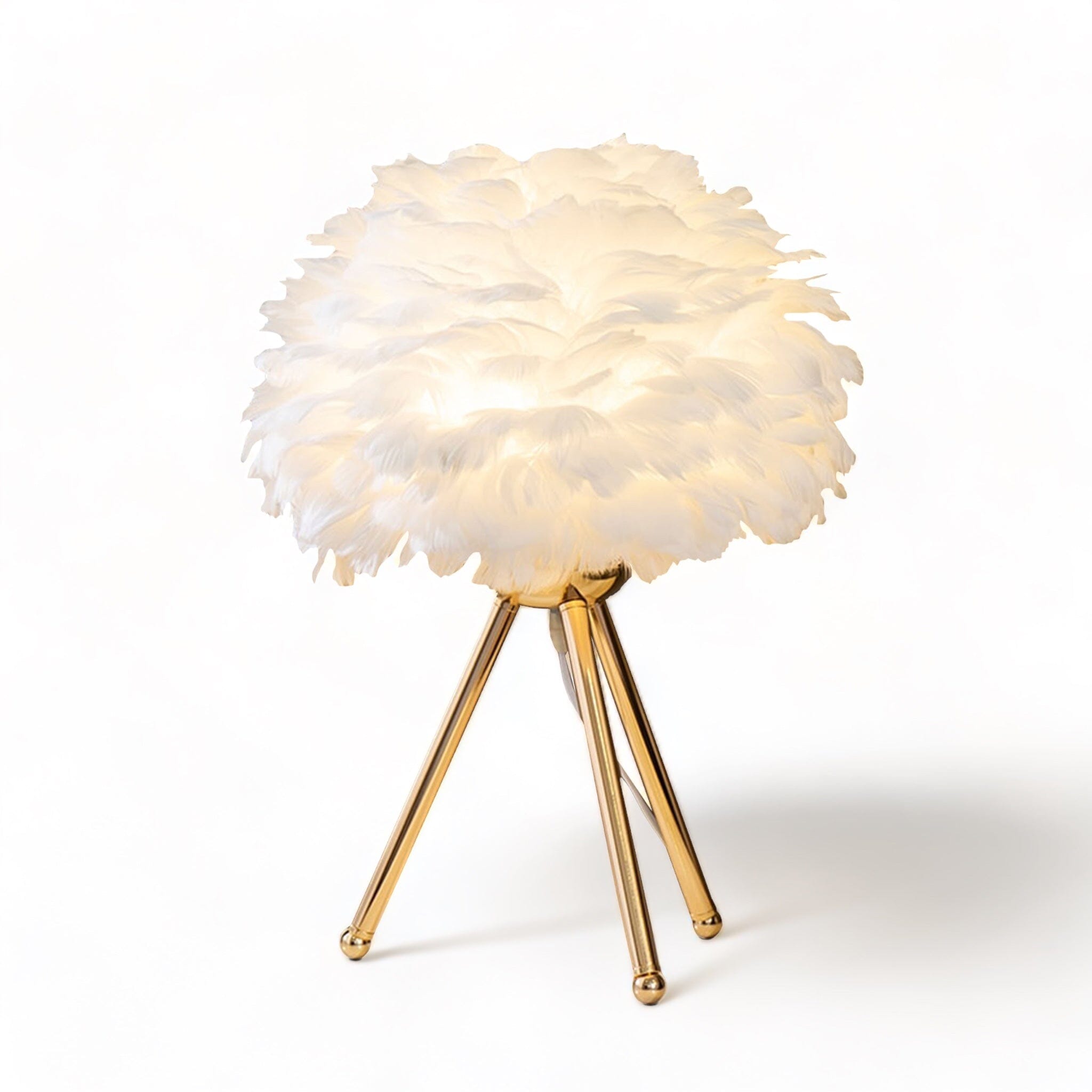 Yvonne Lamp Lamp White & Gold 