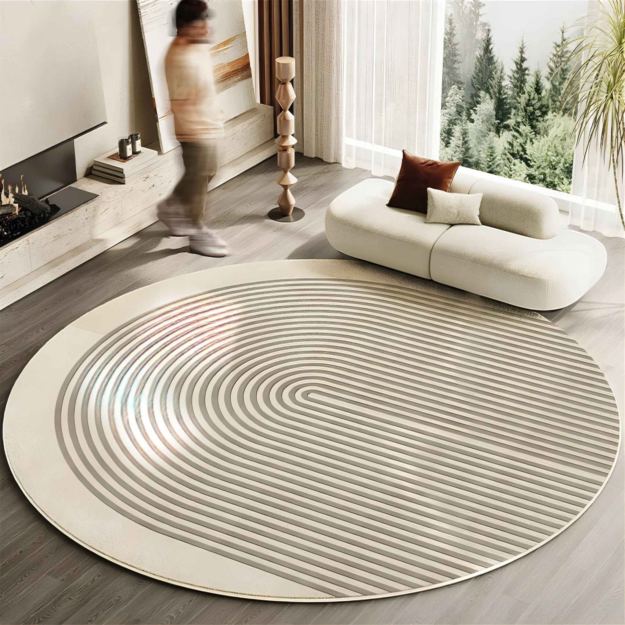 Zen Circle Rug Collection 5 200cm 