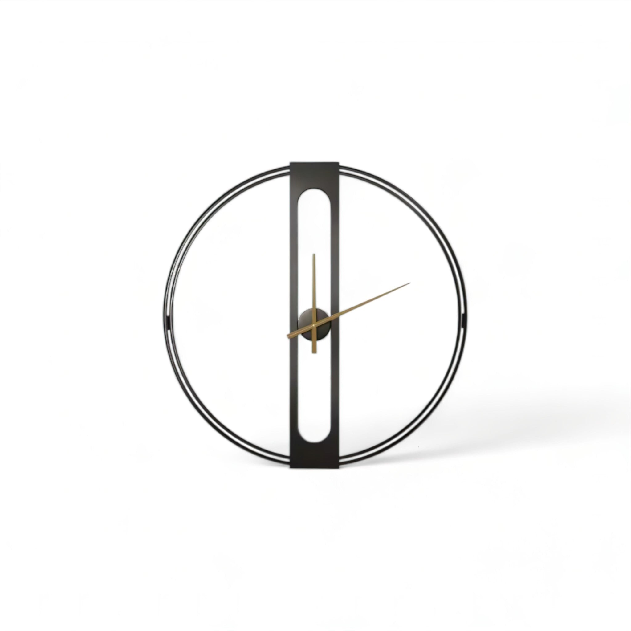 Zeno Wall Clock (JS) Black 50cm 