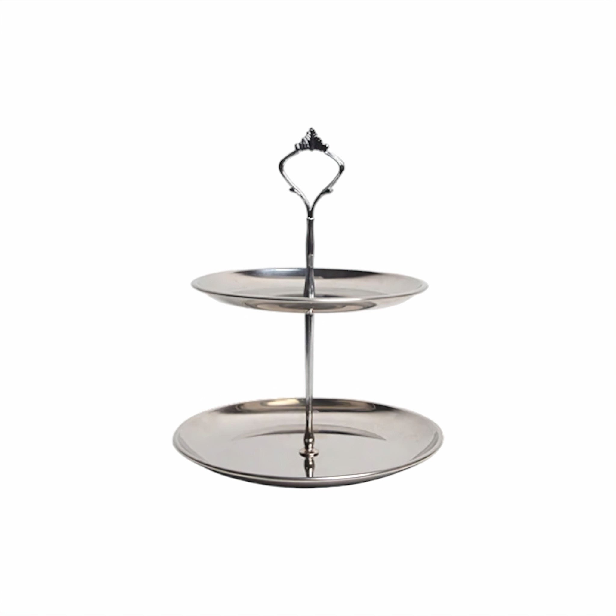 Zephyrine Layered Plates Kitchen & Dining Double layer Silver 