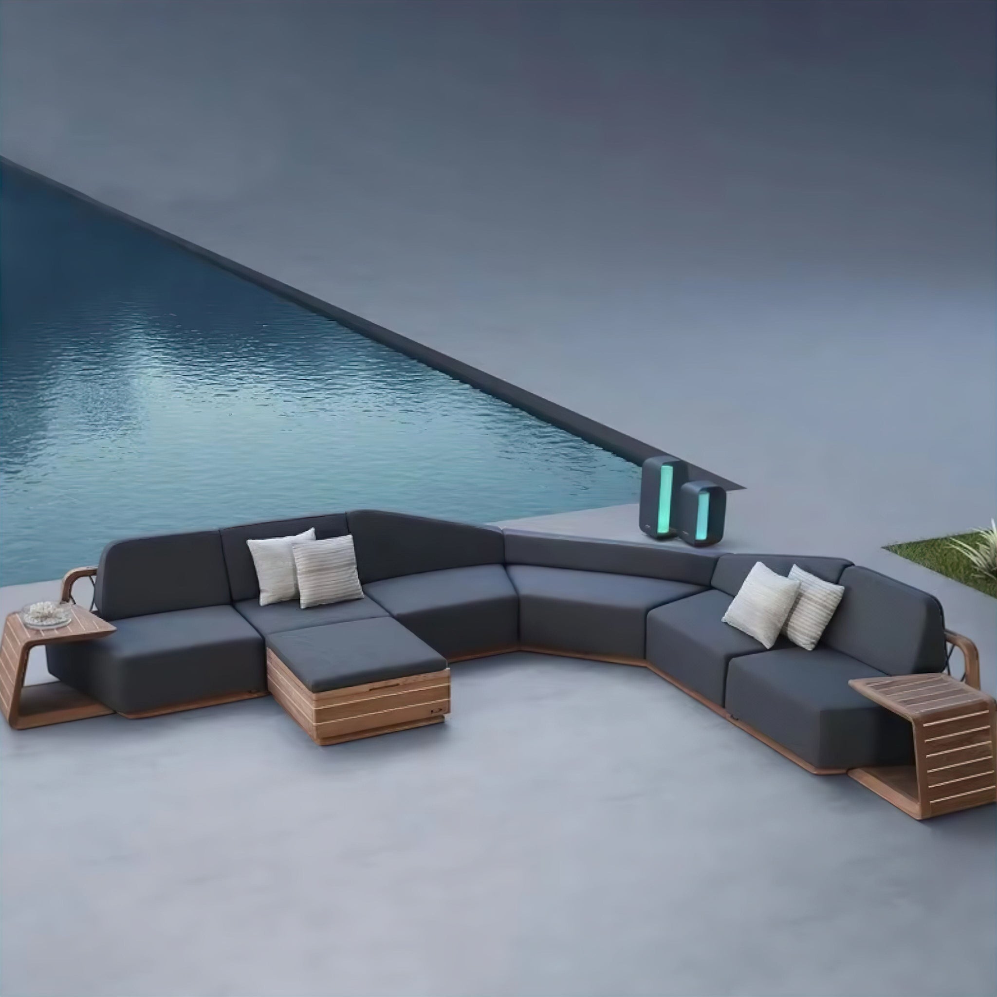 Zita Outdoor Sofa (JS) 