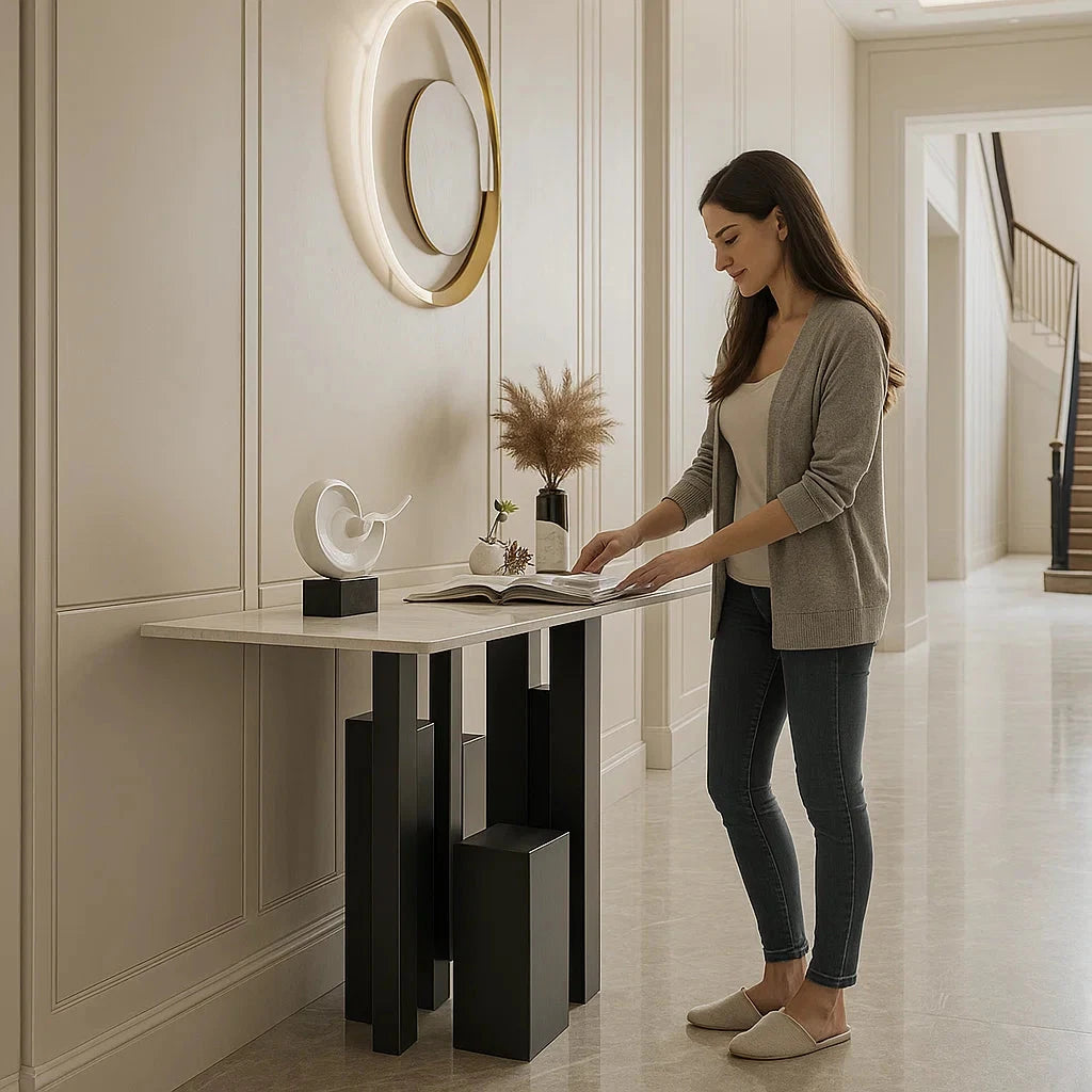 Zoe Console Table Hallway Table 